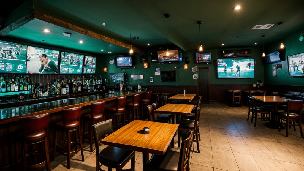 Locale Sports Bar İskele büyük ekran maç izleme