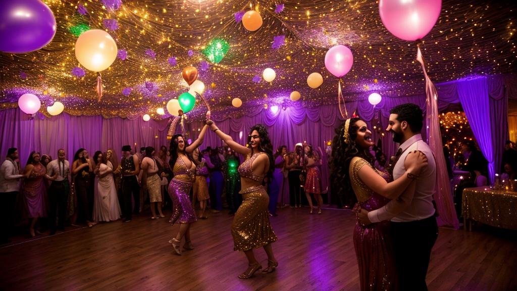 Persian Night Long Beach İskele DJ Walle balon partisi