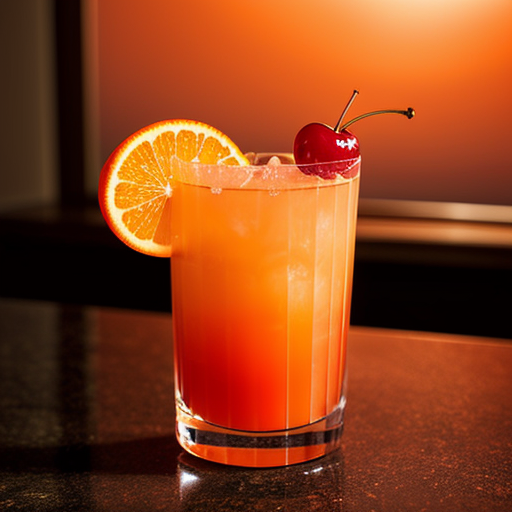 Sex on the Beach cocktail — Locale Sports Bar İskele Friday night